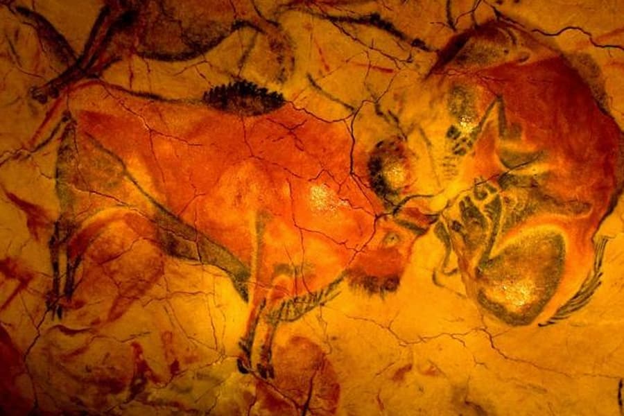 Pinturas de la cueva de Altamira cuevas Altamira bisonte pinturas rupestre