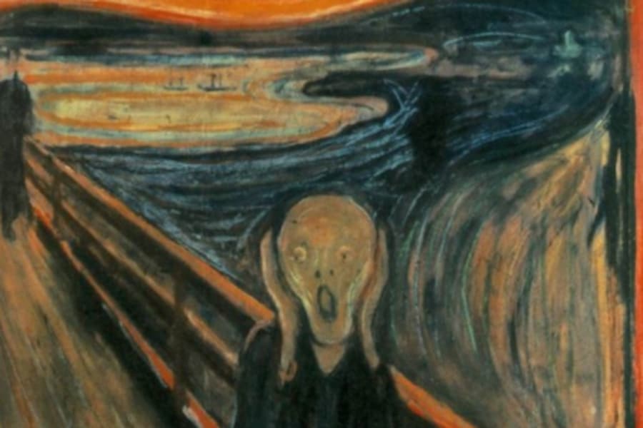 El Grito de Edvard Munch - ⭐Cenicientas.es