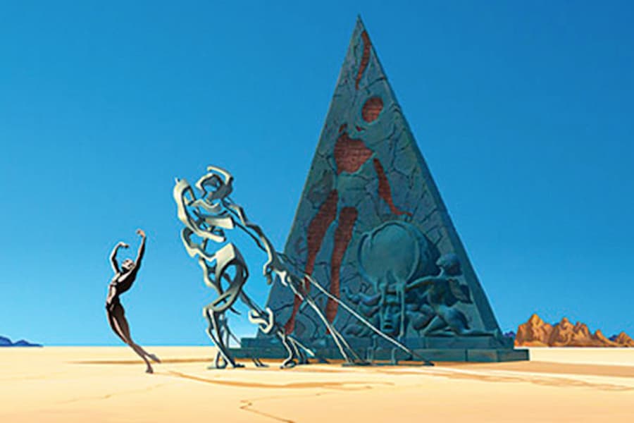 Disney y Dalí obra de arte arte