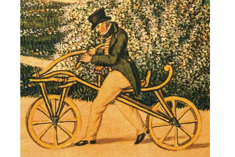 La increíble historia del inventor de la bicicleta